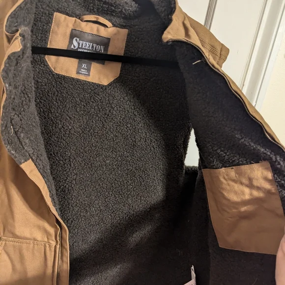 Steelton workwear Sherpa lined canvas vest size XL - Picture 7 of 11